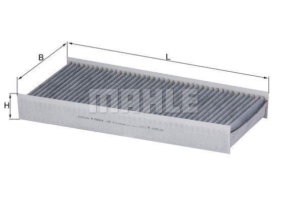 Kupefilter Knecht LAK 412 KNECHT