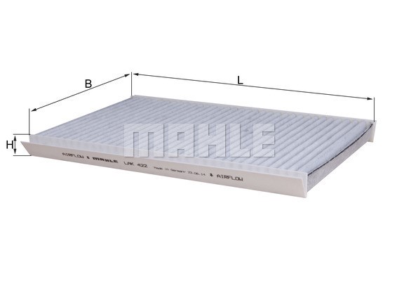 Kupefilter Knecht LAK 422 KNECHT