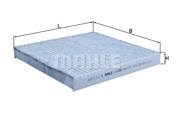Kupefilter Knecht LAK 430 KNECHT