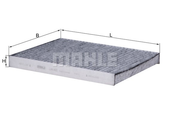 Kupefilter Knecht LAK 463 KNECHT