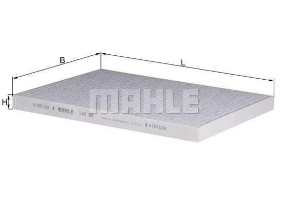 Kupefilter Knecht LAK 64 KNECHT
