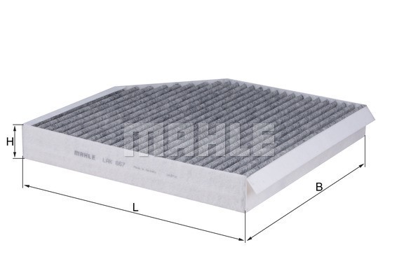 Kupefilter Knecht LAK 667 KNECHT
