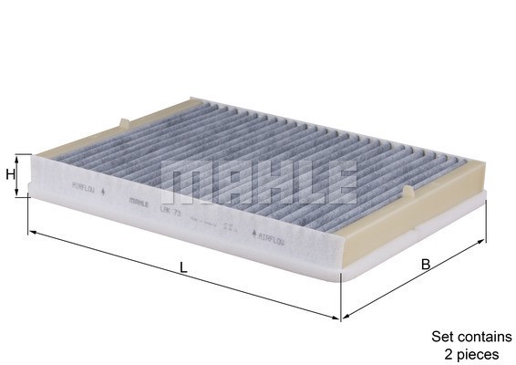 Kupefilter Knecht LAK 73/S KNECHT