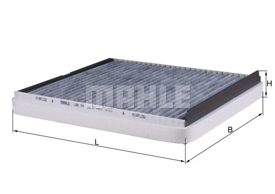 Kupefilter Knecht LAK 74 KNECHT