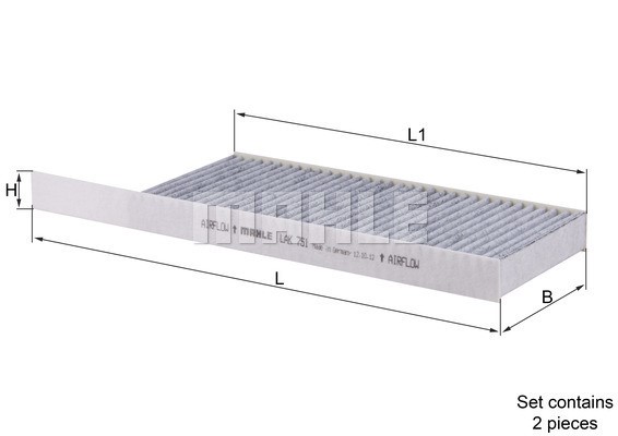 Kupefilter Knecht LAK 751/S KNECHT
