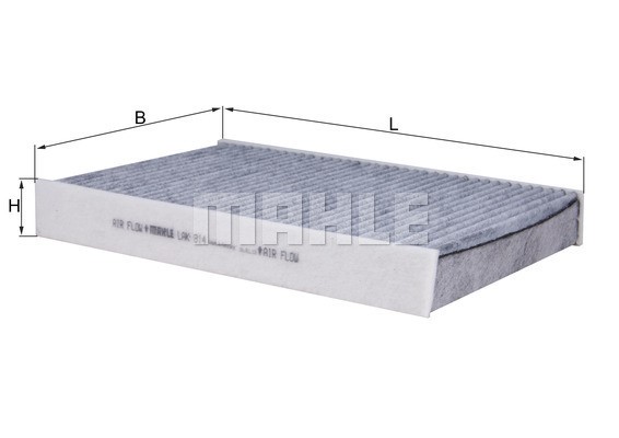 Kupefilter Knecht LAK 814 KNECHT Kupefilter Knecht LAK 814 KNECHT
