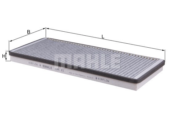 Kupefilter Knecht LAK 83 KNECHT