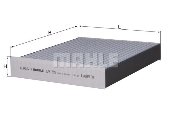 Kupefilter Knecht LAK 855 KNECHT