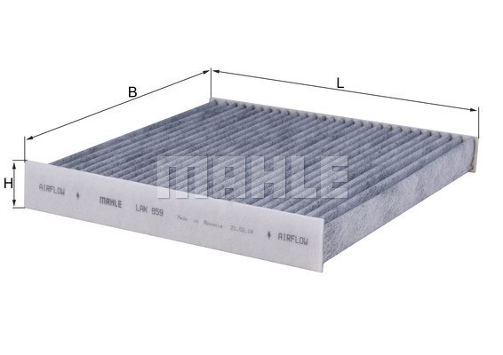 Kupefilter Knecht LAK 859 KNECHT