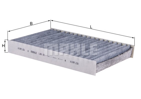 Kupefilter Knecht LAK 87 KNECHT