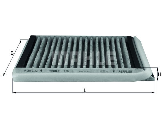 Kupefilter Knecht LAK 8 KNECHT