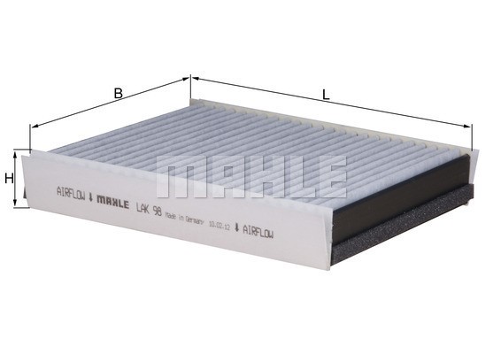 Kupefilter Knecht LAK 96 KNECHT