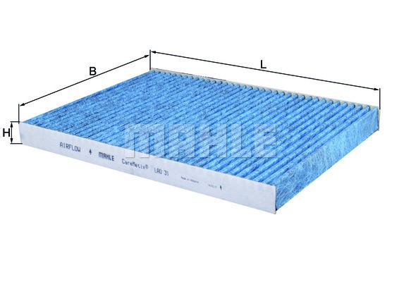 Kupefilter Knecht Caremetixâ® LAO 31 KNECHT
