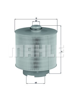 Luftfilter Knecht LX 1006/1D KNECHT