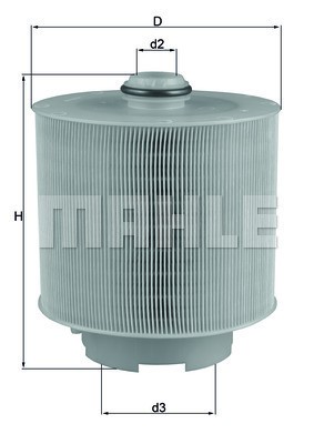 Luftfilter Knecht LX 1006/2D KNECHT