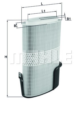 Luftfilter Knecht LX 1009/6 KNECHT