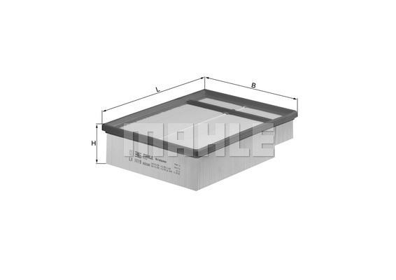 Luftfilter Knecht LX 1019 KNECHT
