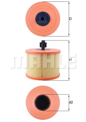 Luftfilter Knecht LX 1035 KNECHT