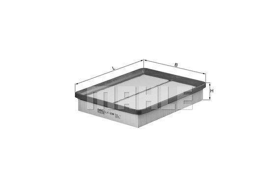 Luftfilter Knecht LX 1039 KNECHT