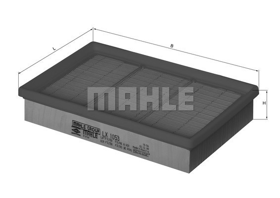 Luftfilter Knecht LX 1053 KNECHT