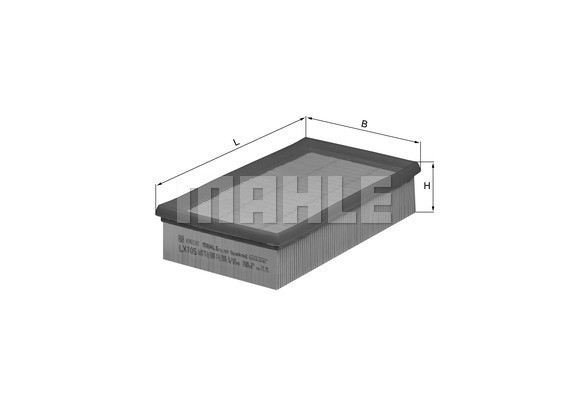 Luftfilter Knecht LX 105 KNECHT
