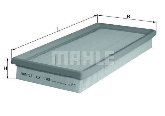 Luftfilter Knecht LX 1143 KNECHT