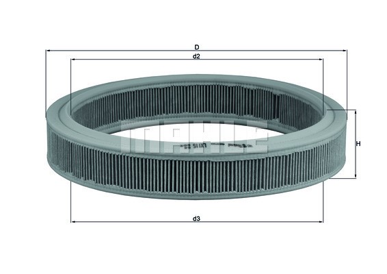 Luftfilter Knecht LX 115 KNECHT