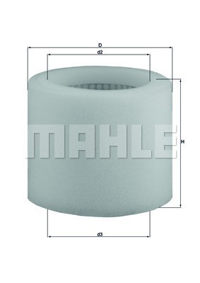 Luftfilter Knecht LX 123 KNECHT