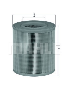 Luftfilter Knecht LX 1253 KNECHT