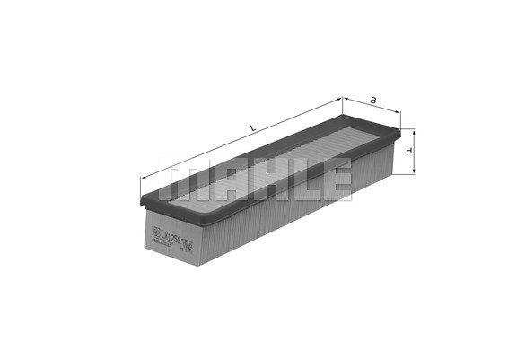 Luftfilter Knecht LX 1258 KNECHT