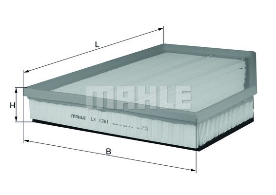 Luftfilter Knecht LX 1261 KNECHT