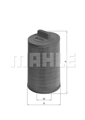 Luftfilter Knecht LX 1277 KNECHT