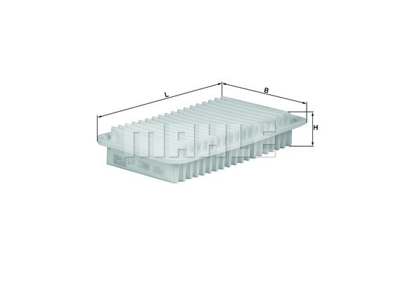 Luftfilter Knecht LX 1286 KNECHT