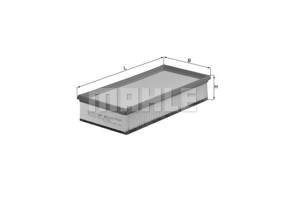 Luftfilter Knecht LX 1296 KNECHT