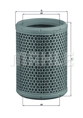 Luftfilter Knecht LX 130 KNECHT