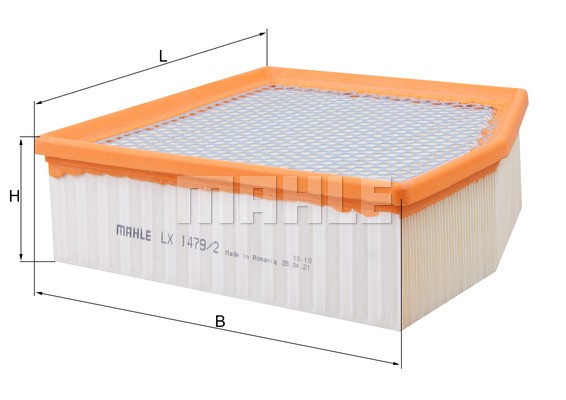Luftfilter Knecht LX 1479/2 KNECHT Luftfilter Knecht LX 1479/2 KNECHT