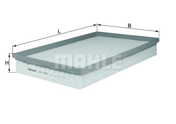 Luftfilter Knecht LX 1500 KNECHT