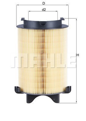Luftfilter Knecht LX 1566 KNECHT