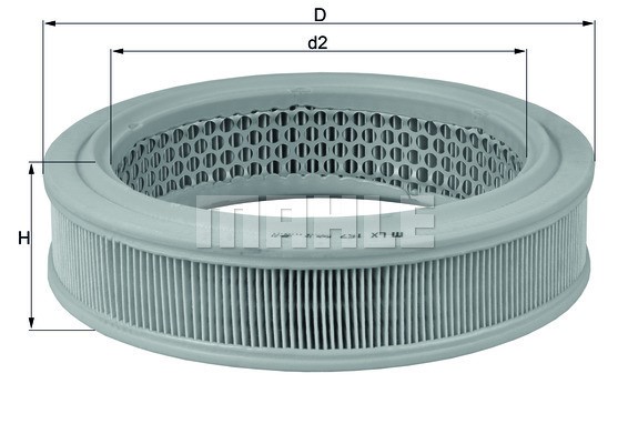 Luftfilter Knecht LX 157 KNECHT