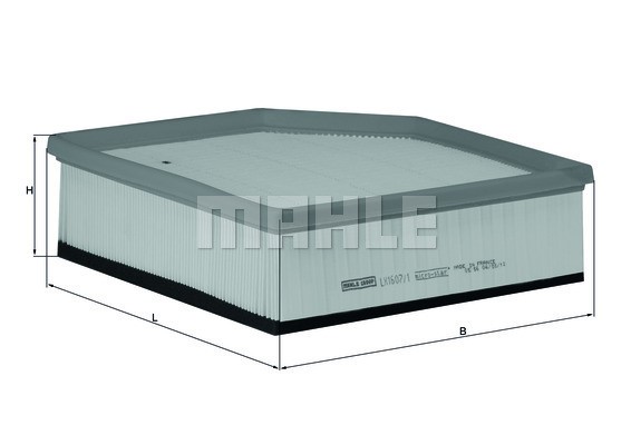 Luftfilter Knecht LX 1607/1 KNECHT