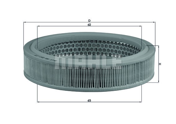 Luftfilter Knecht LX 160 KNECHT