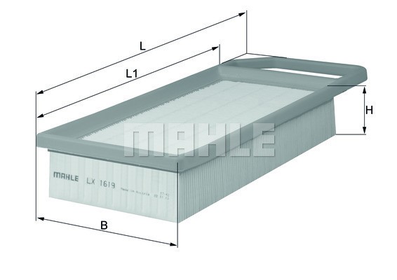 Luftfilter Knecht LX 1619 KNECHT