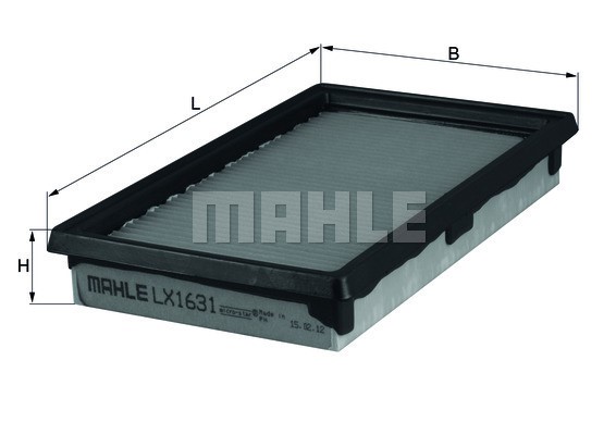 Luftfilter Knecht LX 1631 KNECHT
