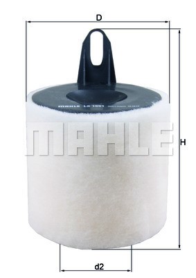 Luftfilter Knecht LX 1651 KNECHT
