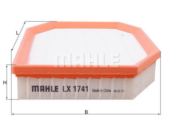 Luftfilter Knecht LX 1741 KNECHT Luftfilter Knecht LX 1741 KNECHT