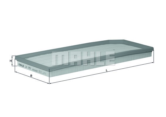 Luftfilter Knecht LX 1751 KNECHT