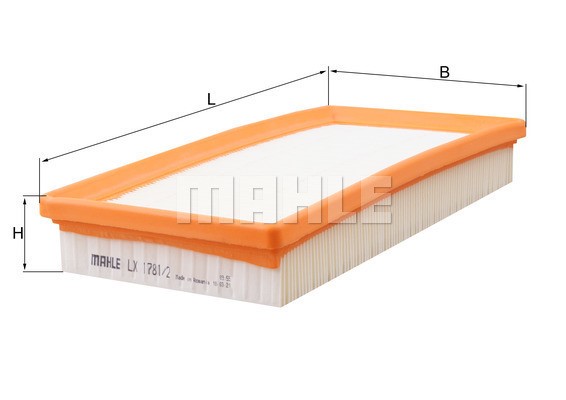 Luftfilter Knecht LX 1781/2 KNECHT