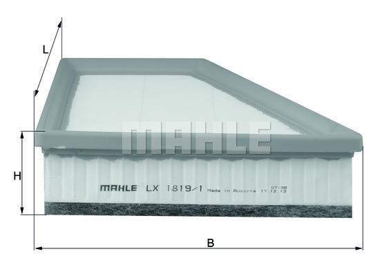 Luftfilter Knecht LX 1819/1 KNECHT