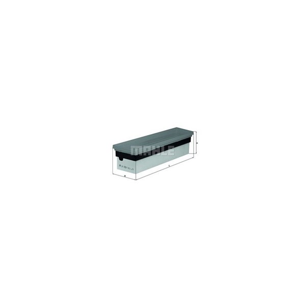 Luftfilter, Vänster Knecht LX 1823/1 KNECHT Luftfilter, Vänster Knecht LX 1823/1 KNECHT
