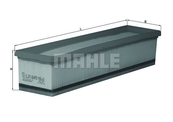 Luftfilter Knecht LX 1849 KNECHT